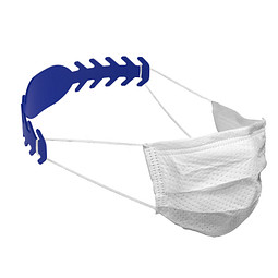 Maskenhalterung Comfort, standard-blau PP