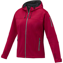 Match Softshelljacke für Damen, rot, S