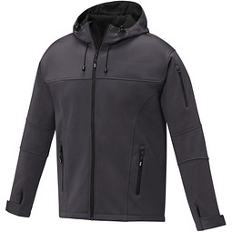 Match Softshelljacke für Herren, storm grey, L