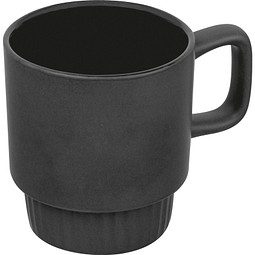 Keramiktasse Aurelia matt, 300 ml, schwarz
