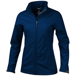 ELEVATE Damen Softshell Jacke Maxson, dunkelblau, XL