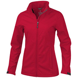 ELEVATE Damen Softshell Jacke Maxson, rot, S