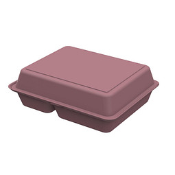 Menübox ToGo large, raffiniertes rot