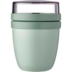 48h Express-Druck Werbeartikel Mepal Ellipse Mini Lunchpot – grün – mit Logo bedruckt