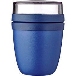 48h Express-Druck Werbeartikel Mepal Ellipse Mini Lunchpot – Vivid blue – mit Logo bedruckt