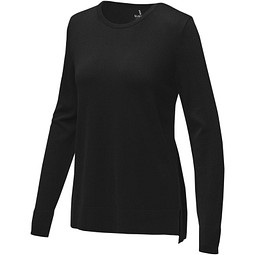Merrit Pullover mit Rundhalsausschnitt für Damen, schwarz, XXL