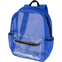 Mesh 18 L Rucksack aus Recyclingmaterial, royalblau