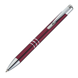 LANCE® Metall-Kugelschreiber Minsk metallic, burgund