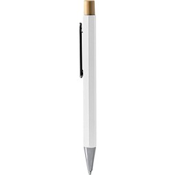 Metall Kugelschreiber, weiß