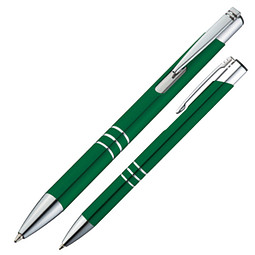 LANCE® Metall-Kugelschreiber Minsk metallic, grün