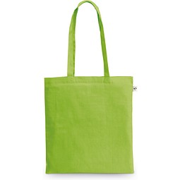 MEXICO. Tasche aus recycelter Baumwolle (70%) und Polyester (30% rPET) (150 g/m²), Hellgrün