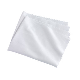 Mikrofaser-Brillenputztuch CLEAN UP,weiß