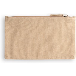 MILLIE. Multifunktionsbeutel aus recycelter Baumwolle (70%) und polyester (30% rPET) (140 g/m²) (140 g/m²), Natur