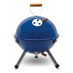 Mini-Kugelgrill, Blau