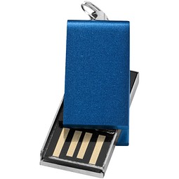 Mini Rotate USB-Stick, blau, 2GB