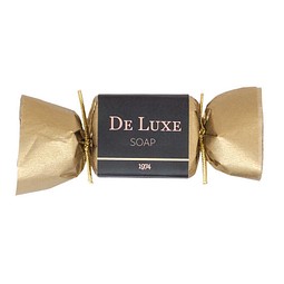 Mini-Seife, Vanille DeLuxe Gold, 1-seit. Druck