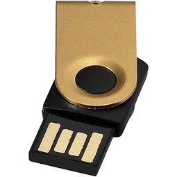 Mini USB-Stick, gold, 4GB