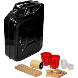 Minibar Canister, Set 1, schwarz