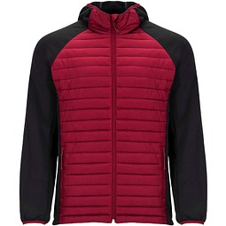 Minsk Hybrid Thermojacke Unisex, rot, S