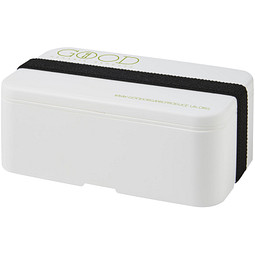 MIYO Lunchbox, weiß, schwarz