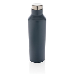 XD COLLECTION Vakuum-Flasche aus Stainless Steel, 500 ml, blau