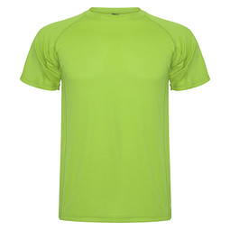 Montecarlo Sport T-Shirt für Kinder, Lime / Green Lime, 8