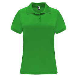 Monzha Sport Poloshirt für Damen, Green Fern, 2XL