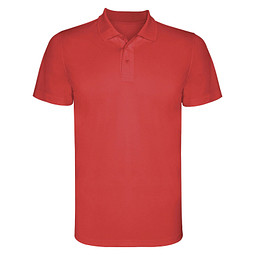 Monzha Sport Poloshirt für Herren, rot, L