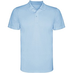 Monzha Sport Poloshirt für Kinder, himmelblau, 4