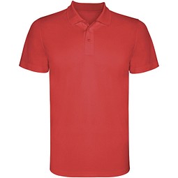 Monzha Sport Poloshirt für Kinder, rot, 4