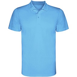 Monzha Sport Poloshirt für Kinder, türkis, 8