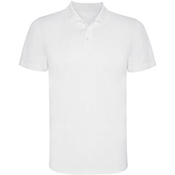 Monzha Sport Poloshirt für Kinder, weiss, 12