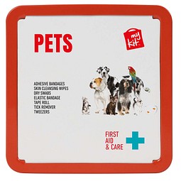 MyKit Erste Hilfe Set für Haustiere, rot