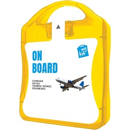 MyKit Flugzeug Reiseset, gelb