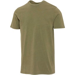 Nanaimo Kurzärmeliges T-Shirt für Herren im Washed Look, 160 g/m2, waldgrün, 3XL