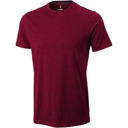 ELEVATE Herren T-Shirt Nanaimo, bordeaux, L