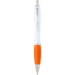 Nash Kugelschreiber aus recyceltem Kunststoff (schwarze Mine), orange