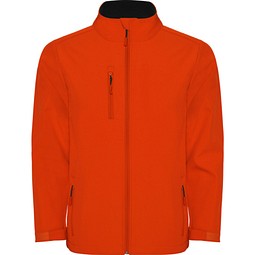 Softshell Jacke Nebraska, Herren, fire orange, S