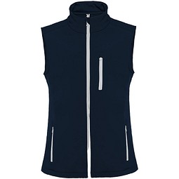 Nevada Softshellbodywarmer Unisex, Navy Blue, L