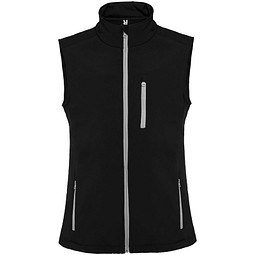 Nevada Softshellbodywarmer Unisex, schwarz, XL