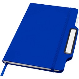 Nexus A5 Hardcover Notizbuch mit Kugelschreiber und Bleistiftset (schwarze Mine), royalblau