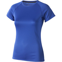 ELEVATE Damen T-Shirt Niagara cool fit, blau, XS