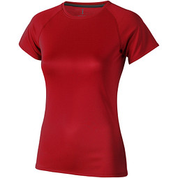 ELEVATE Damen T-Shirt Niagara cool fit, rot, XXL