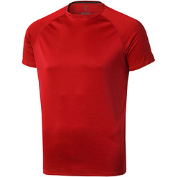 ELEVATE Herren T-Shirt Niagara cool fit, rot, XL