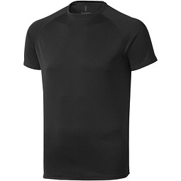 ELEVATE Herren T-Shirt Niagara cool fit, schwarz, S