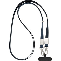Nivo Crossbody-Handyband aus RCS recyceltem PET, navy blau