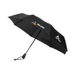 Nordic Drift Trail 23 Zoll AWARE™ RPET Automatik-Schirm UPF 50+, schwarz