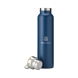 Nordvik RCS Recycled Steel 750 ml Trinkflasche, blau