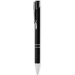LANCE® Softtouch Metallkugelschreiber Santa Cruz, schwarze Mine, schwarz