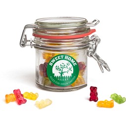 Nostalgie Glas, 64 g, mit Etikett